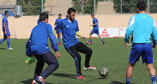 بالصور : تحضيرات فريق العهد لمباراته امام النجمة 