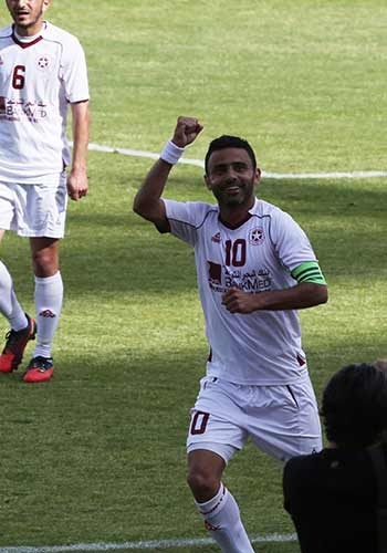 بالصور : تعادل النجمة والعهد 1-1