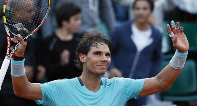 nadal_4_6_630 رولان غاروس : تأهل نادال الى الدور النصف نهائي