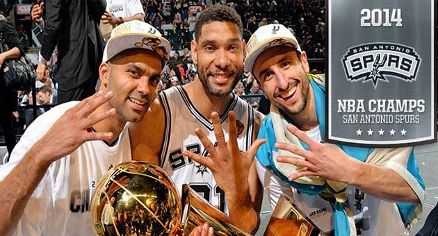 nba_16_6_630 NBA : سان انطونيو سبيرز يُتوج بطلاً للمرة الخامسة