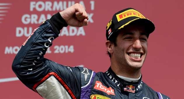 ricciardo_9_6_630 فورمولا - 1 : فوز اول للاسترالي ريكياردو في سباق كندا
