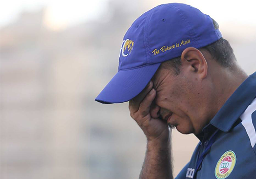 المدير الفني لفريق العهد بختيار فانلي الاخاء الاهالي عالية يُخرج العهد من كأس لبنان