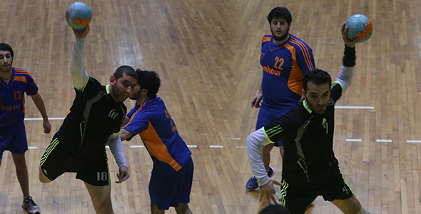 كرة يد لبنان : السد هزم الجمهور 48-22 كرة يد : السد هزم الجمهور 48 -22