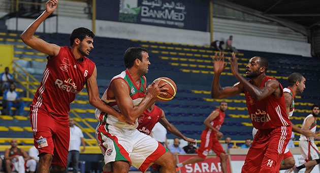 جمعية سلا المغربي يتخطى سبورتنغ المصري  74-69