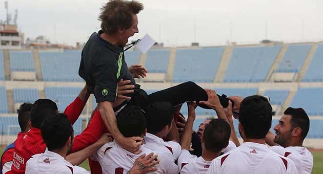 ثيو بوكير مرشحاً لتولي تدريب منتخب الاردن لكرة القدم ثيو بوكير مرشحاً لتولي تدريب منتخب الاردن لكرة القدم