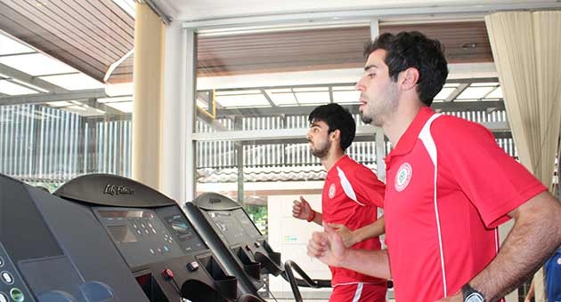 saad_4_2_630 لاعبو منتخب لبنان خضعوا لإختبار بدني