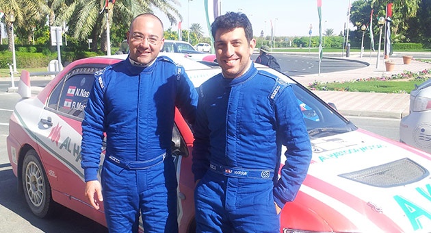 rally_25_8_630 نسيب نصّار وروني مارون... لإكتساب الخبرة على المسارات المعبدة