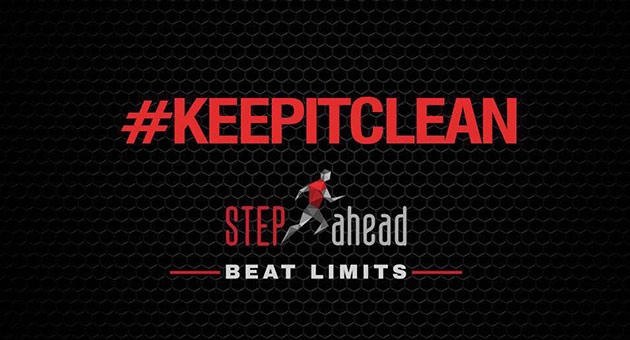 keepitclean_630 اطلاق حملة لمكافحة المنشطات عند الرياضيين