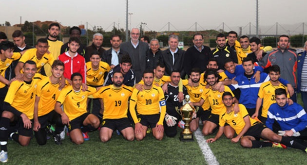 ahed_12_630 العهد والشباب الغازية في افتتاح كأس بلدية حارة حريك الـ8