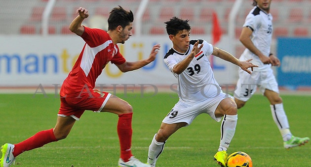 بالصور : مباراة منتخب لبنان الاولمبي ونظيره العراقي 