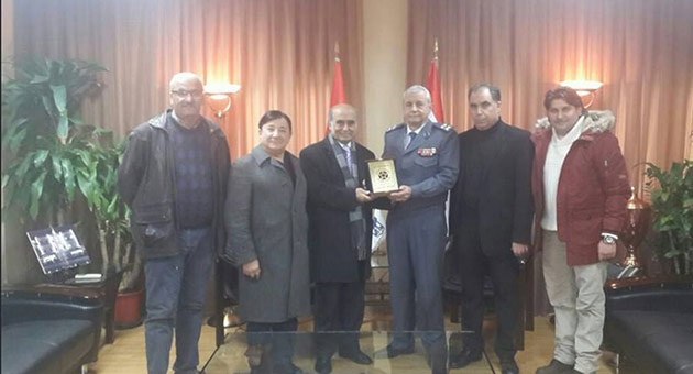ادارة نادي النجمة تزور الوزير حناوي واللواء بصبوص