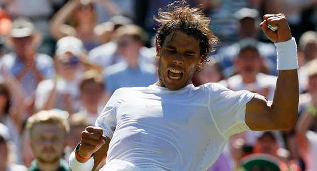 nadal_1_7_630 فيدرر ونادال الى الدور الثاني من بطولة ويمبلدون