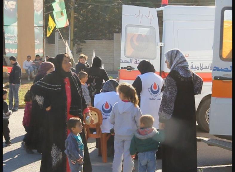 حملة صحية مجانية للنازحين السوريين في النبطية