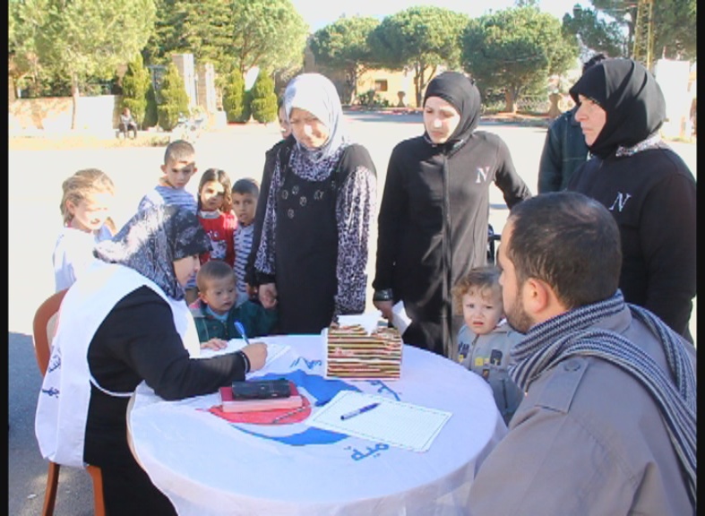 حملة صحية مجانية للنازحين السوريين في النبطية