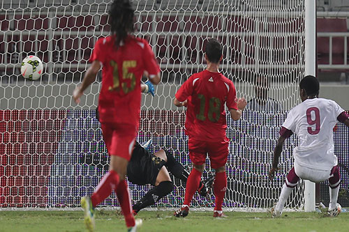 فوز قطر على لبنان 5-0