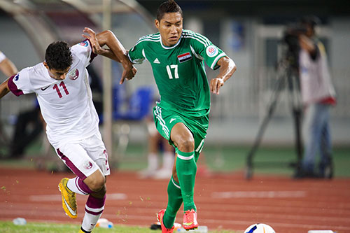 تعادل قطر والعراق 1-1 في بطولة آسيا للشباب