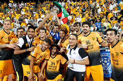القادسية بطلاً لكأس الاتحاد الاسيوي لكرة القدم 