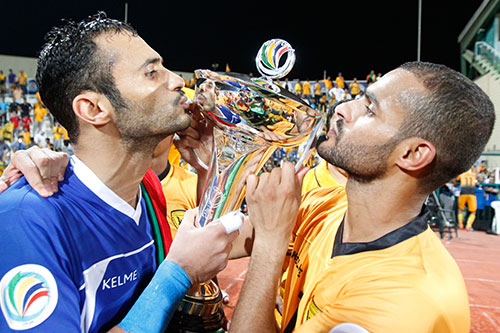القادسية بطلاً لكأس الاتحاد الاسيوي لكرة القدم 