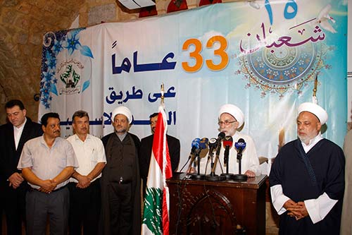 احتفال بالذكرى الـ 33 لتأسيس تجمع العلماء المسلمين