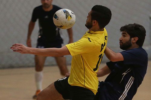 فوز الربيع على الجامعة الاميركية للعلوم والتكنولوجيا 