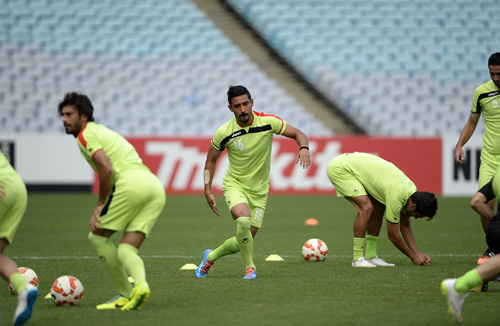 كأس آسيا : استعدادات ايران وقطر للمواجهة المرتقبة بينهما 