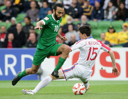 كأس آسيا : فوز السعودية على كوريا الشمالية 4-1