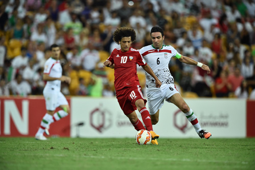 كأس آسيا : ايران تتصدر المجموعة الثالثة بفوزها على الامارات 
