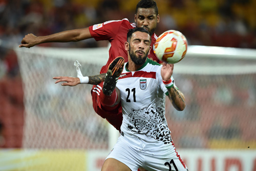 كأس آسيا : ايران تتصدر المجموعة الثالثة بفوزها على الامارات 