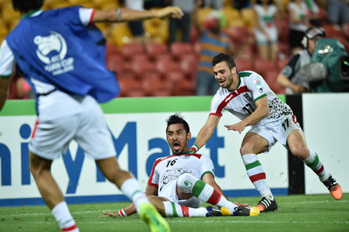 كأس آسيا : ايران تتصدر المجموعة الثالثة بفوزها على الامارات 