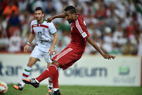 كأس آسيا : ايران تتصدر المجموعة الثالثة بفوزها على الامارات 