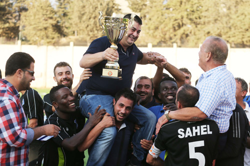شباب الساحل بطل كأس التحدي 2015 