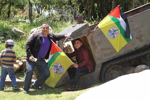 جولة سياحية جهادية لوفد من حركة فتح الفلسطينية في معلم مليتا