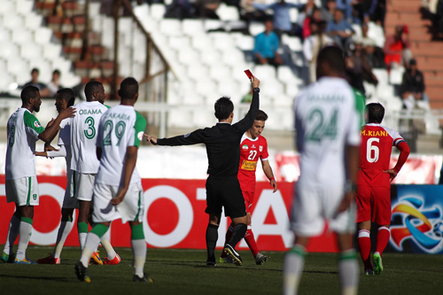تعادل الاهلي الاماراتي وتراكتور الايراني 2-2