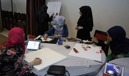 المرسم المفتوح (وطن المقاومة)