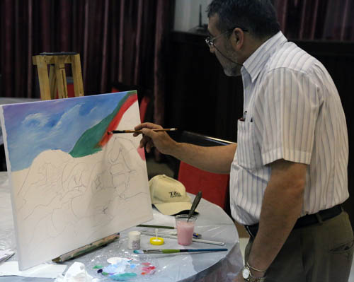 المرسم المفتوح (وطن المقاومة)