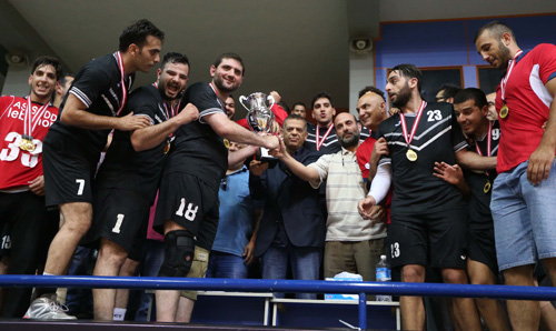  الشباب مار الياس يُحرز لقب بطولة لبنان لكرة اليد 