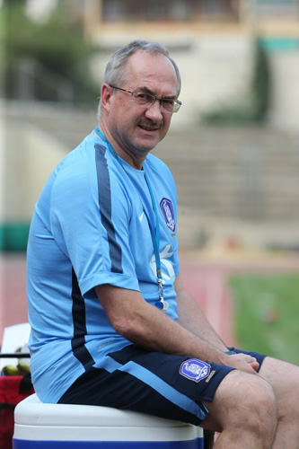 منتخب كوريا الجنوبية يستعد لمواجهة نظيره اللبناني