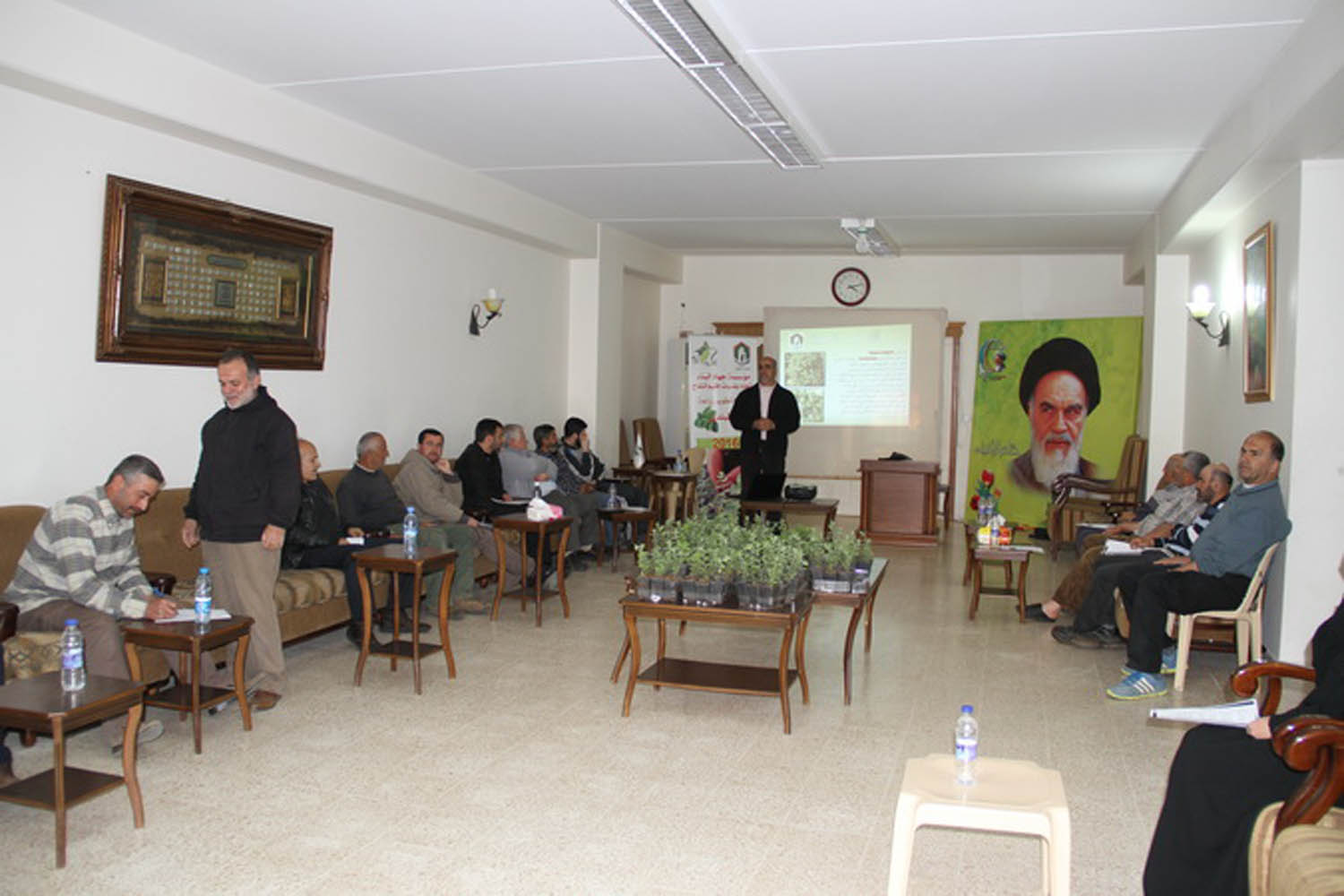 توزيع نبتة الزعتر في عربصاليم