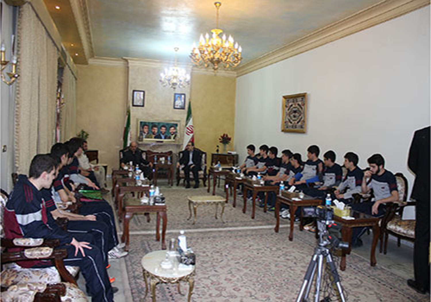 زيارة شكر ووفاء إلى سفارة الإيرانيّة