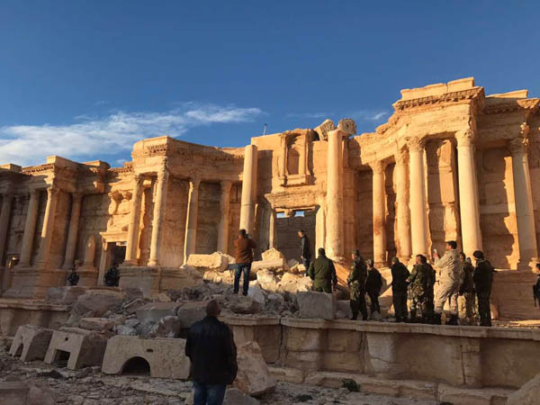 تدمر بعد تحريرها