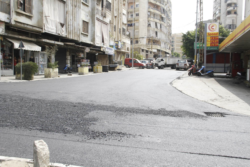 تعبيد طرقات المريجة –الليلكي- تحويطة الغدير (1)