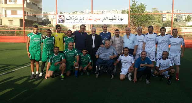 اطلاق دورة الشهيد الحي حسين المقداد الكروية 
