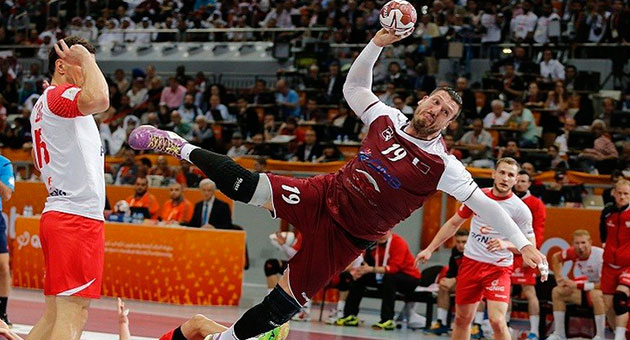 كأس العالم لكرة اليد بين قطر وفرنسا 