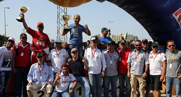 بالصور :  45 سيارة في السباق الأول لـ الدريفت لعام 2015  