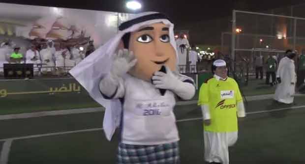 بالفيديو..هاتريك كوميدي رائع لأبو الجلابية!
