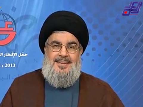 كلمة الامين العام لحزب الله سماحة السيد حسن نصرالله خلال افطار هيئة دعم المقاومة الاسلامية