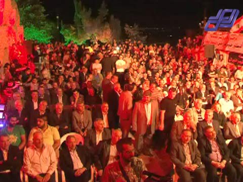 مهرجان الكرز والورد في غربي بعلبك يحقق نجاحا واقبالا جماهيريا
