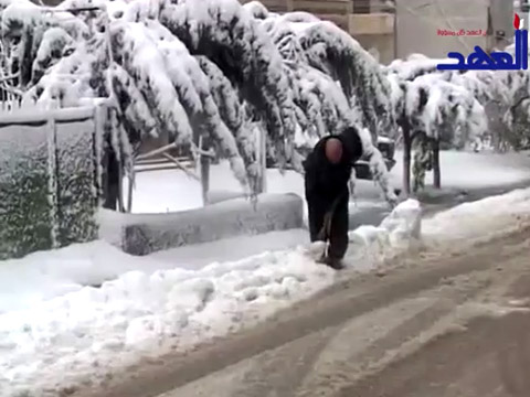 عاصفة (زينة 2015) ضيف ثقيل على منطقة الشمال