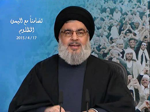 كلمة السيد نصر الله خلال مهرجان التضامن مع اليمن