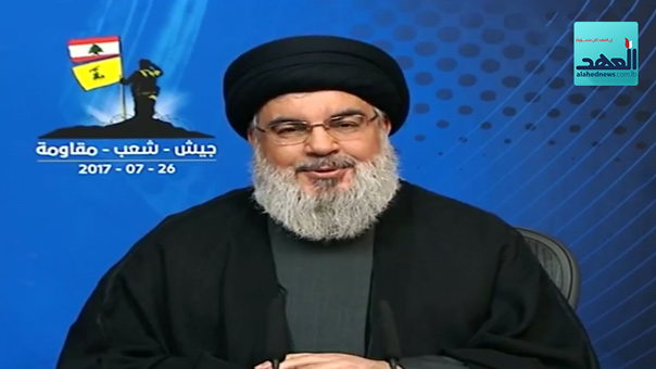 كلمة السيد نصر الله عن معركة تحرير جرود عرسال